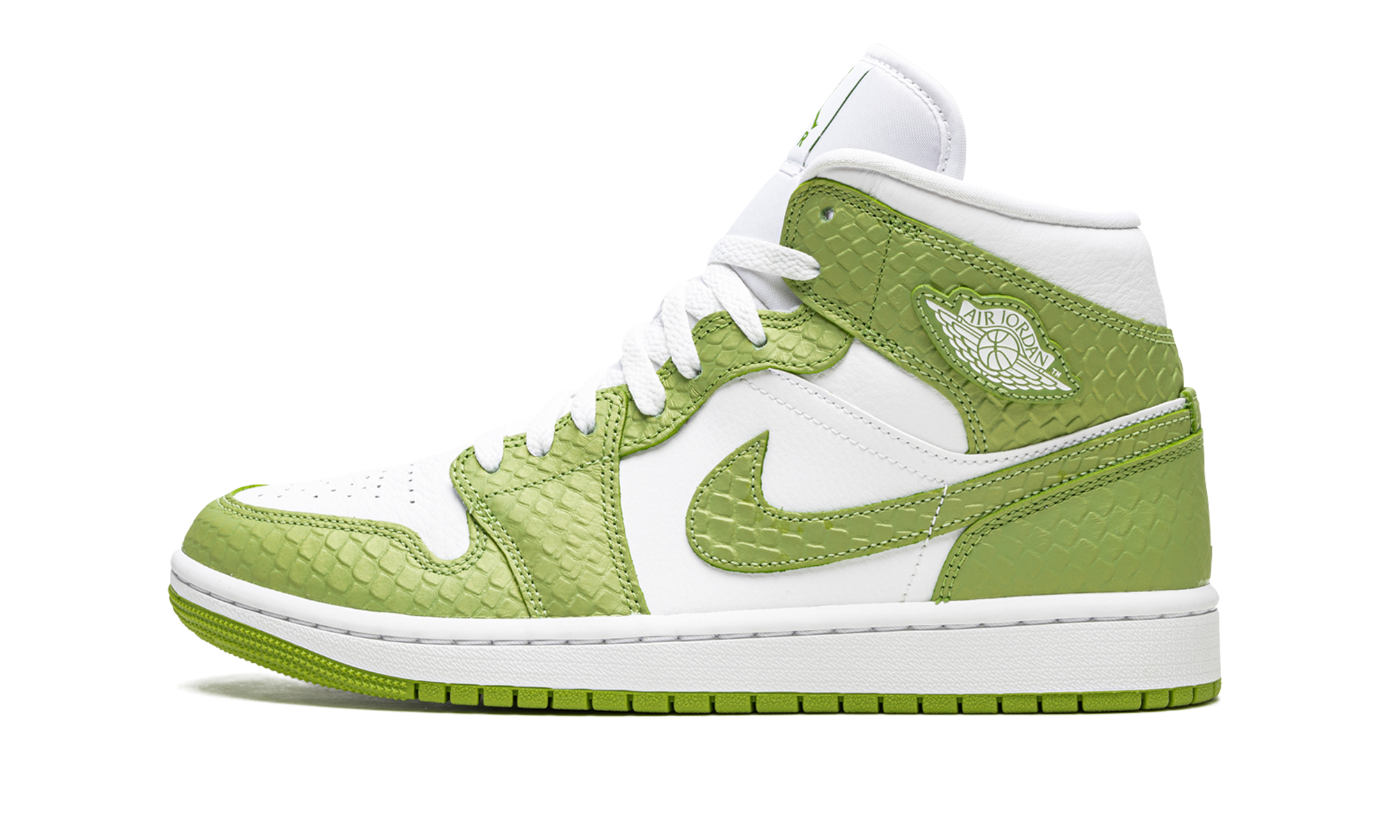 JORDAN 1 MID SE WMNS "Green Python"