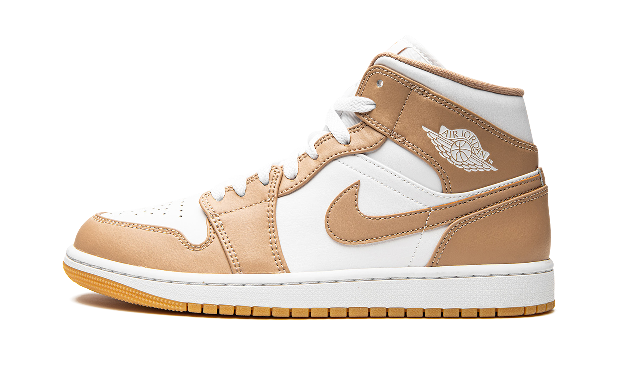Jordan 1 Mid "Tan / Gum"
