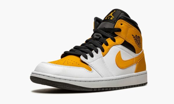 Jordan 1 Mid University Gold - Image 5