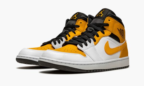 Jordan 1 Mid University Gold - Image 3