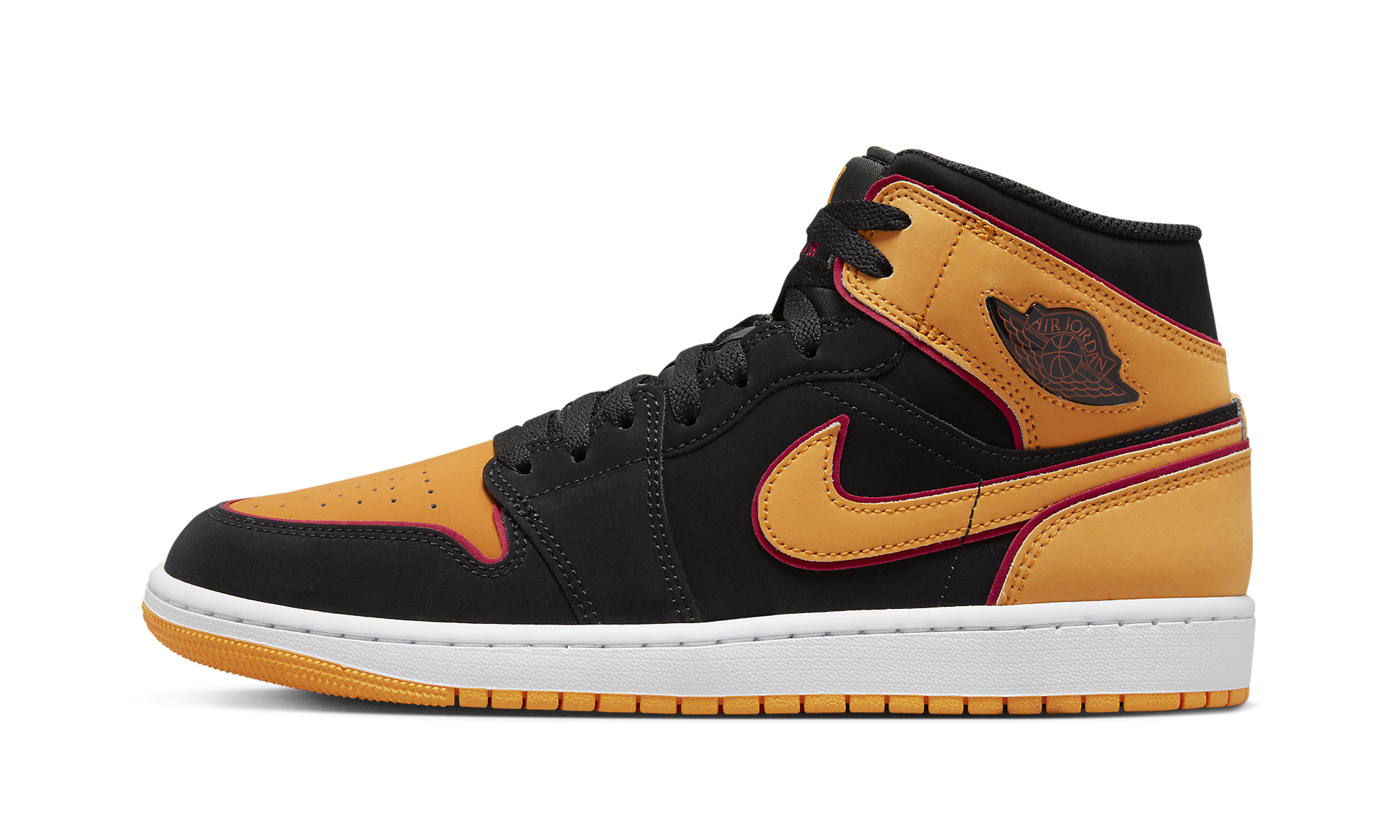 Jordan 1 Mid "Vivid Orange"