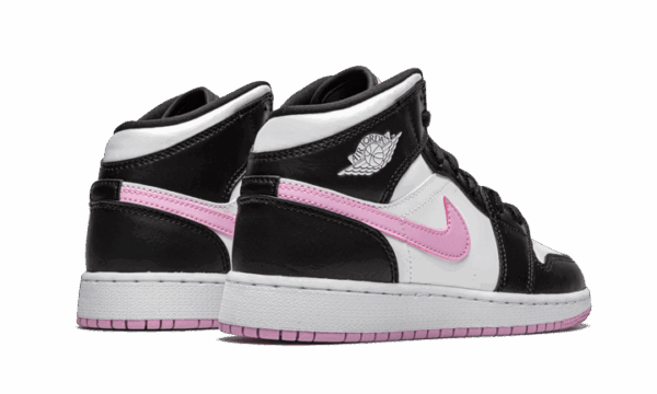 Jordan 1 Mid White Black Light Arctic Pink - Image 4