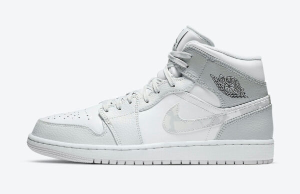 Jordan 1 Mid White Camo - Image 3