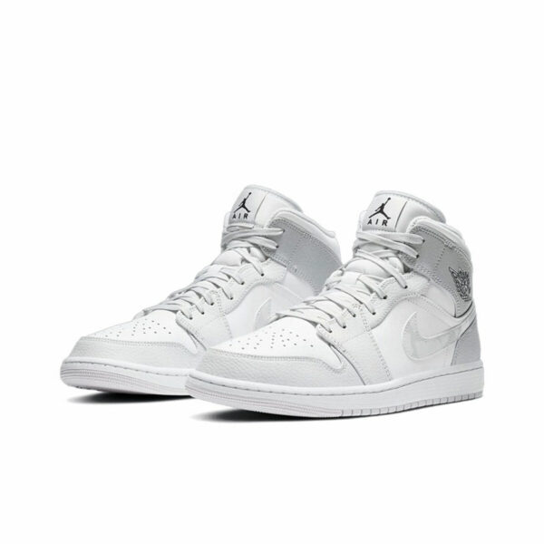 Jordan 1 Mid White Camo - Image 5