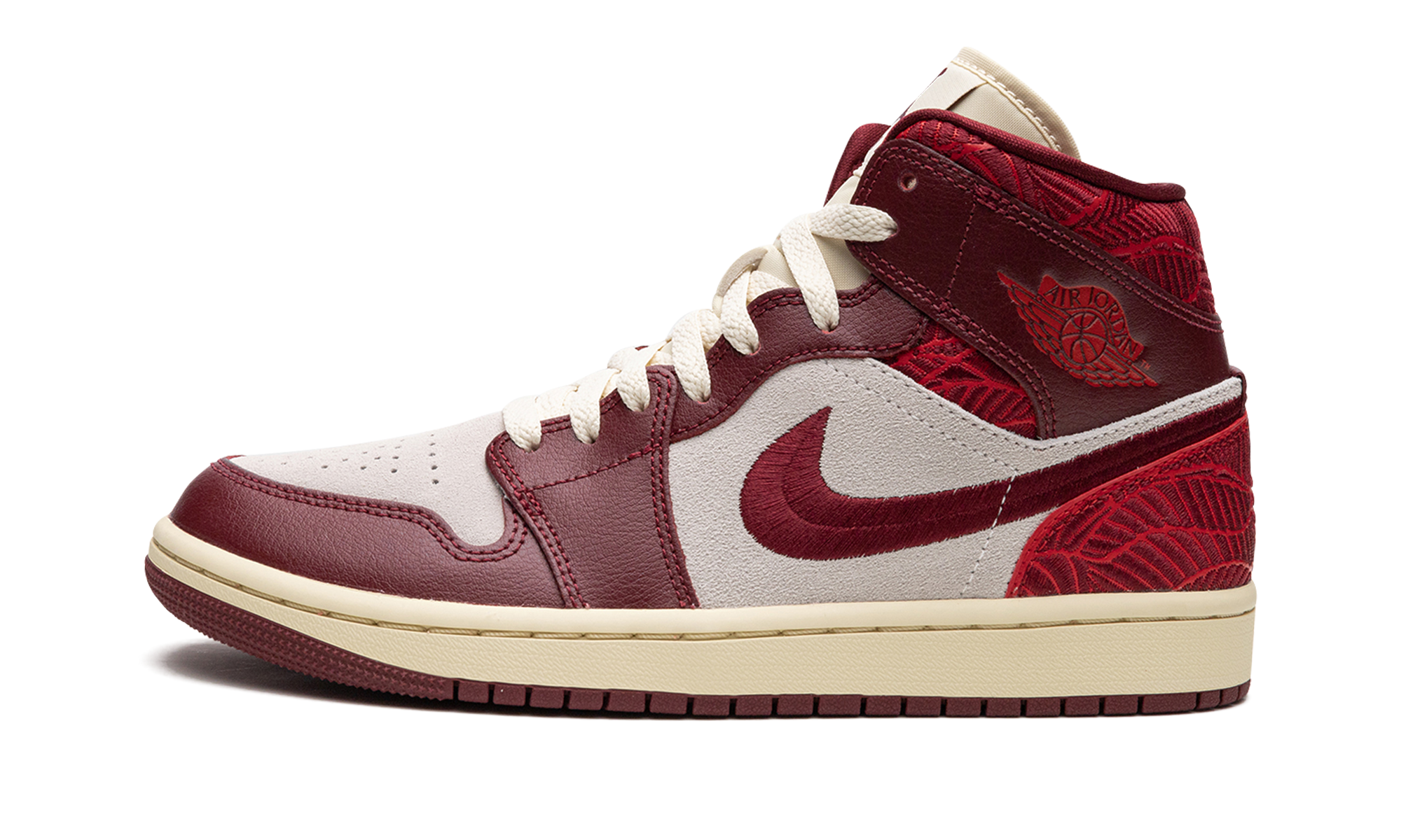 JORDAN 1 MID WMNS "Tiki Leaf"