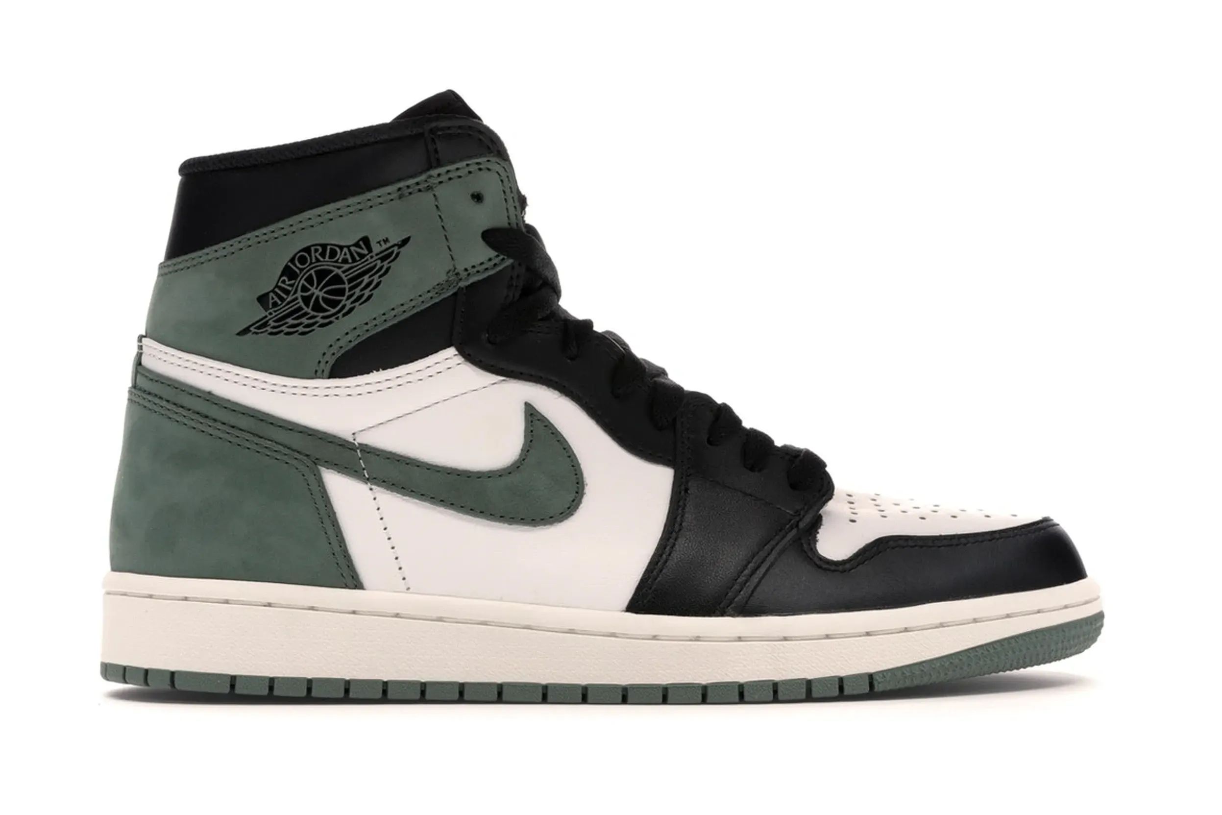 Jordan 1 Retro High Clay Green Men Shoes