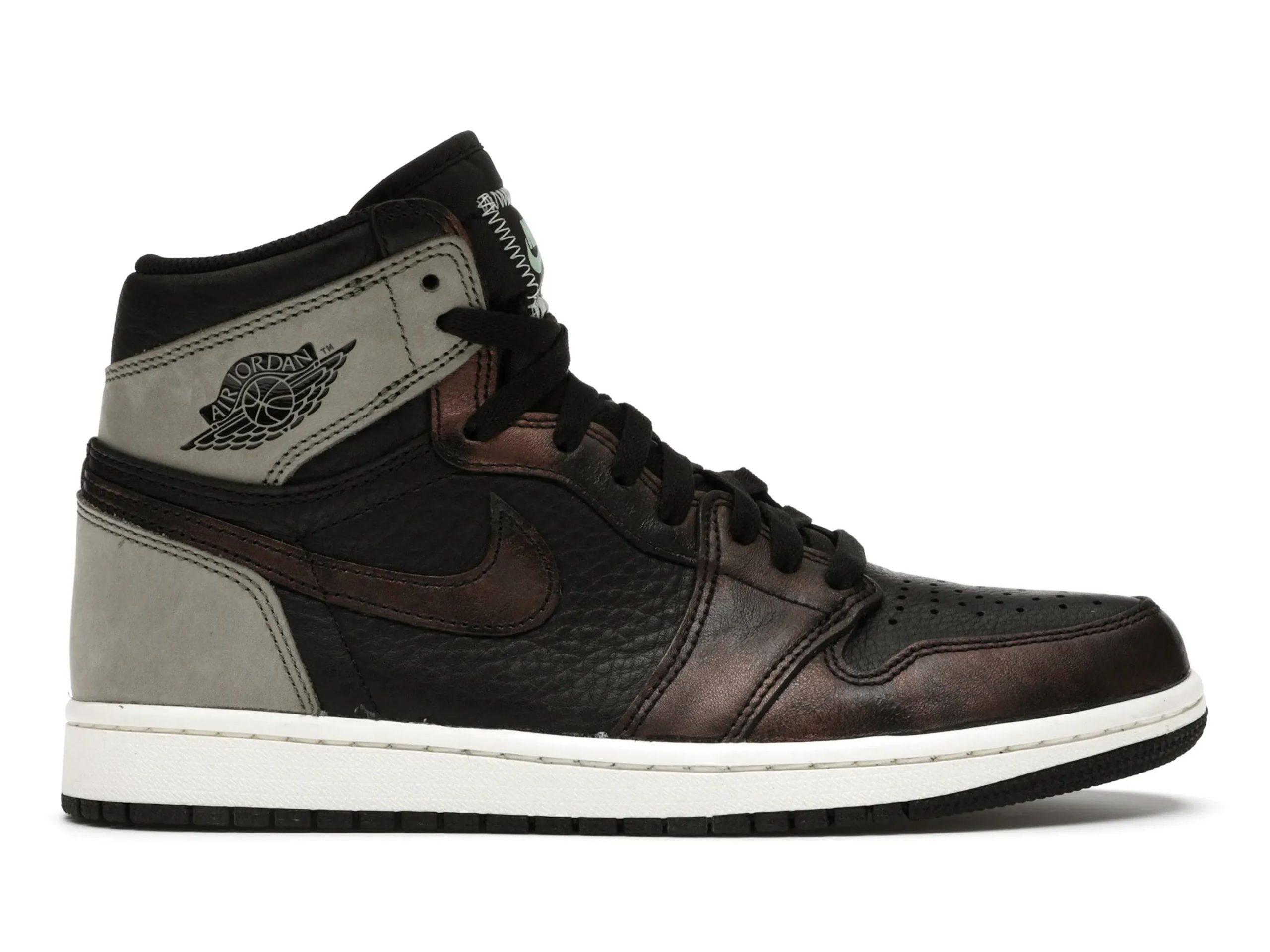 Jordan 1 Retro High Light Army Rust Shadow Patina Men Shoes