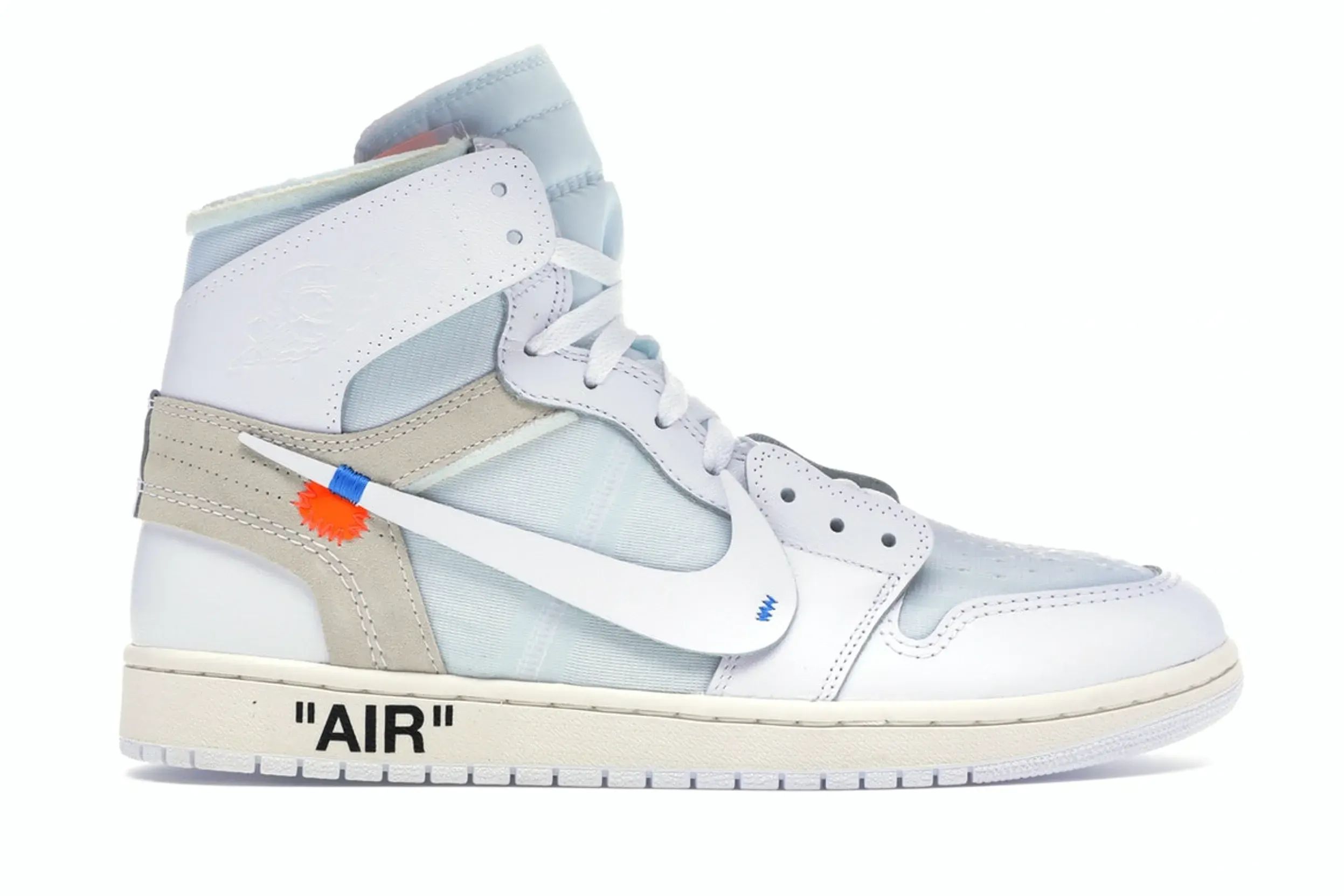Jordan 1 Retro High Off-White White Men Shoes