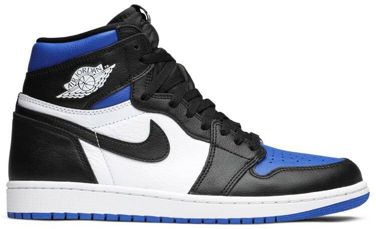 Jordan 1 Retro High Royal Toe 555088-041 Men size 7 - 12 US, Women size 5.5 - 10 US