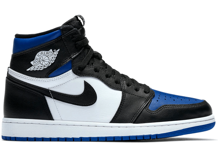 Jordan 1 Retro High Royal Toe 555088-041 Men's Size 7 - 12 US, Women's Size 5.5 - 10 US