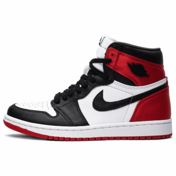 Jordan 1 Retro High Satin Black Toe - Image 3
