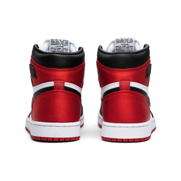 Jordan 1 Retro High Satin Black Toe - Image 2