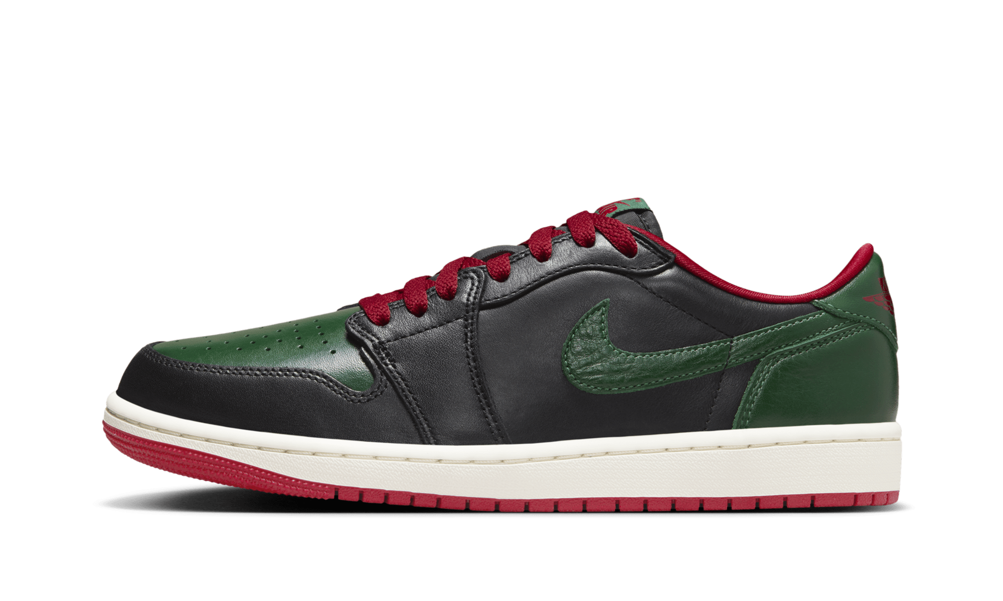 Jordan 1 Retro Low OG WMNS "Black Gorge Green"