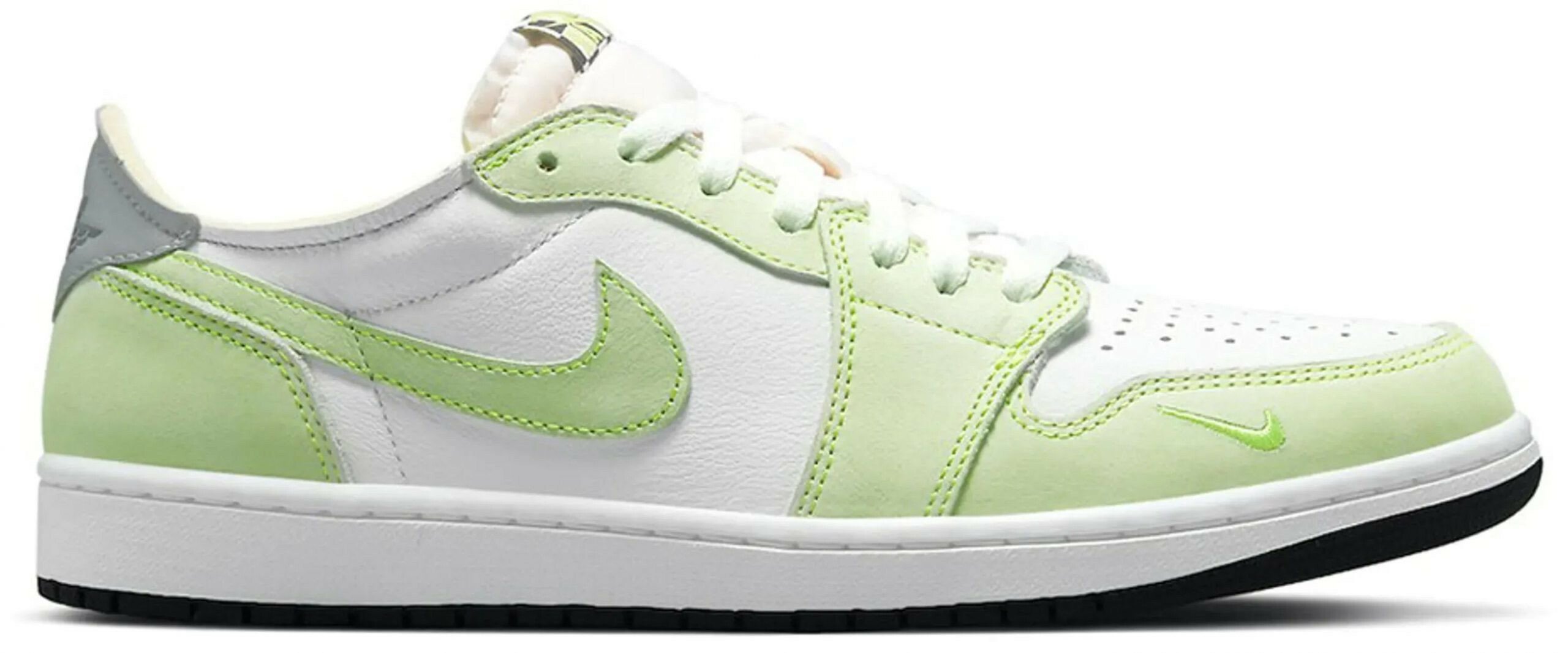 Jordan 1 Retro Low White Ghost Green Black DM7837-103 Men's Size 7 - 12 US, Women's Size 5.5 - 10 US
