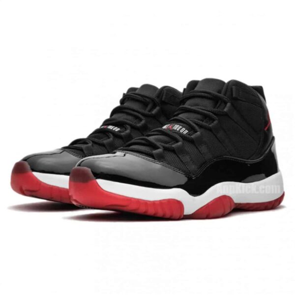 Jordan 11 Bred 378037 - Image 4