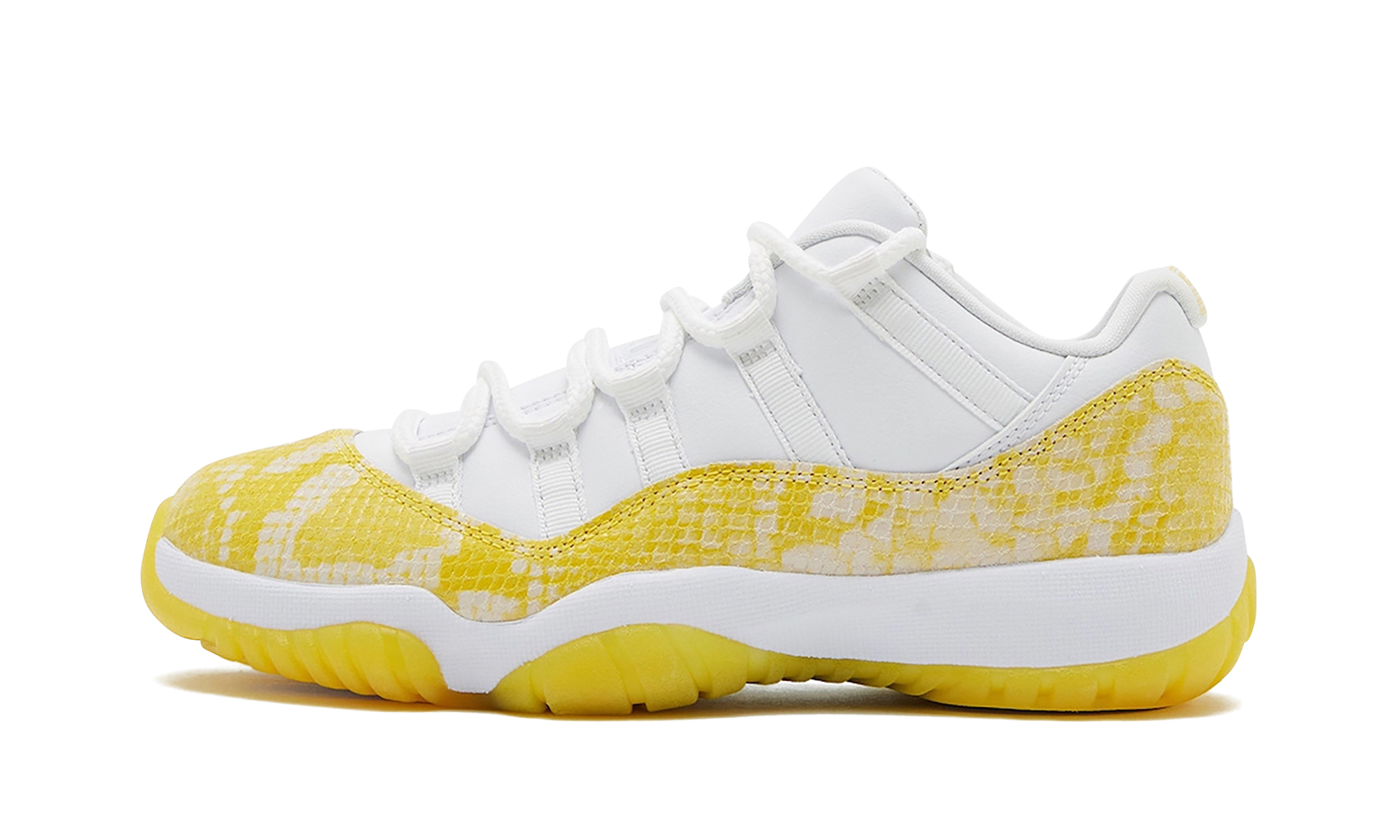 JORDAN 11 LO WMNS "Yellow Snakeskin"