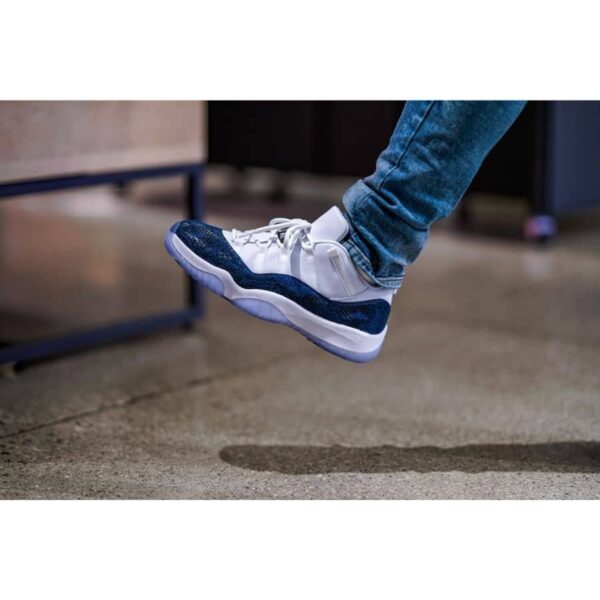 Jordan 11 Retro Low Snake Navy (2019) - Image 3