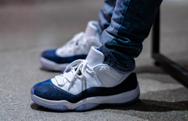 Jordan 11 Retro Low Snake Navy (2019) - Image 2