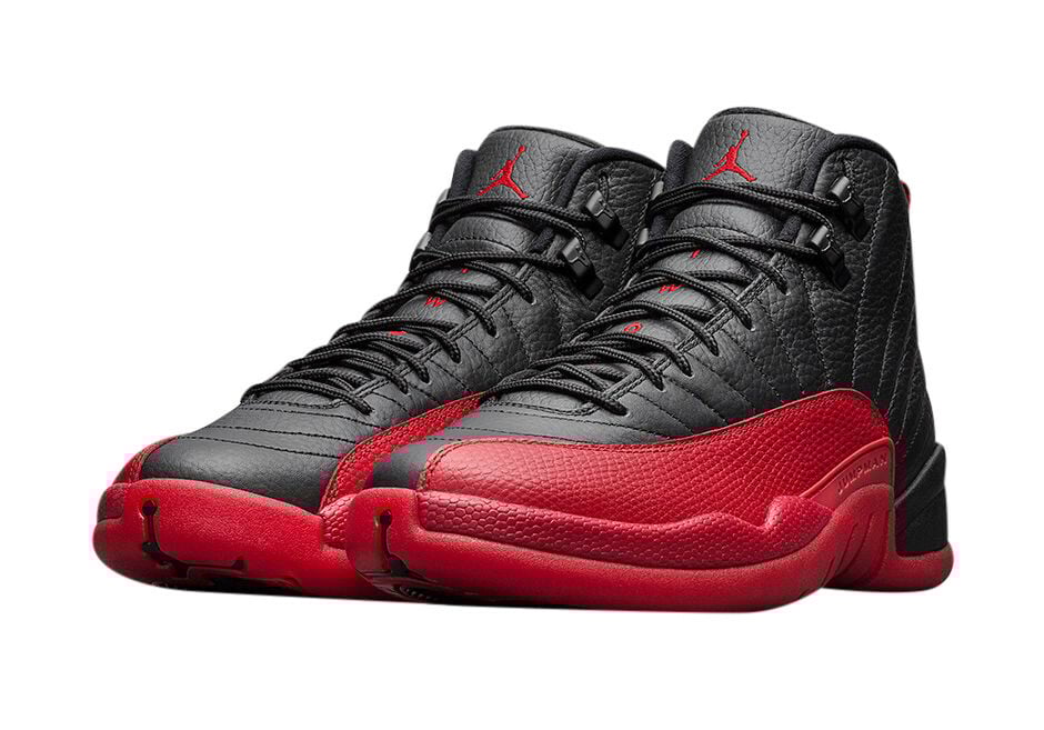 Jordan 12 Flu Game 2016 130690-002 Men's Size 7 - 12 US