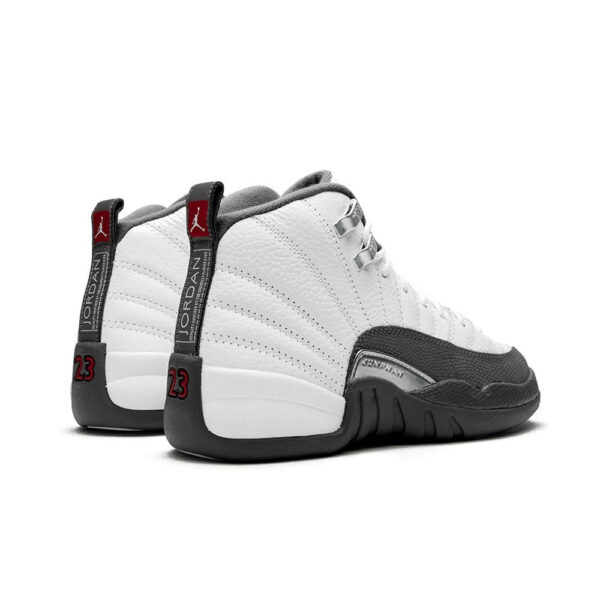Jordan 12 Retro White Dark Grey - Image 4