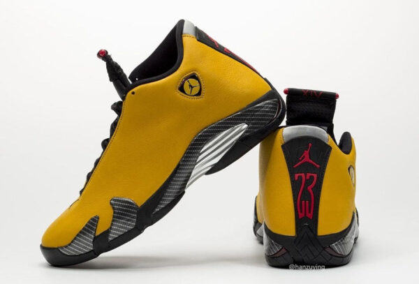 Jordan 14 Ferari Yellow - Image 4