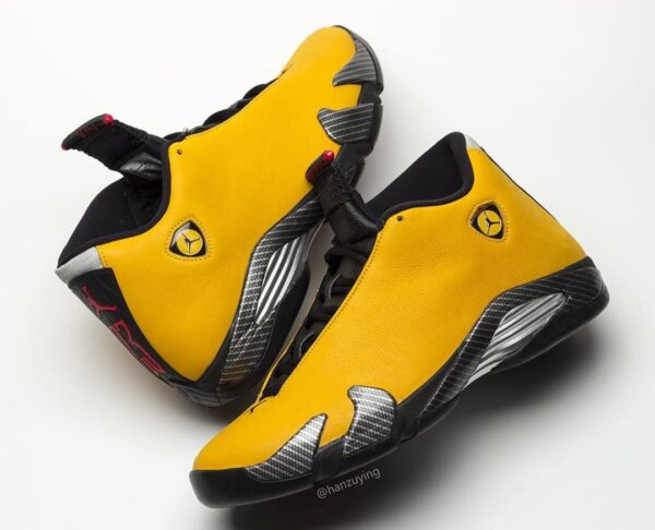 Jordan 14 Ferari Yellow - Image 5