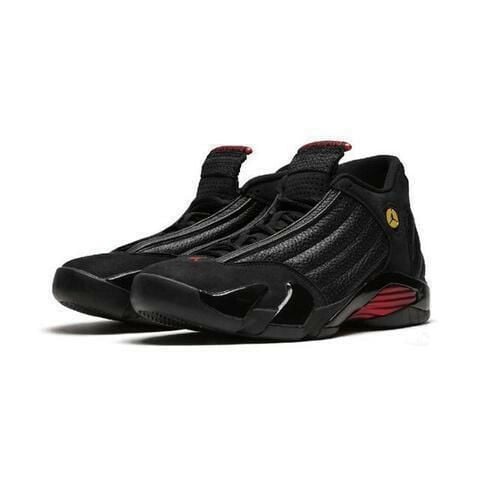 Jordan 14 Retro Basketball Shoes  u2013 Black Men size 7 - 12 US