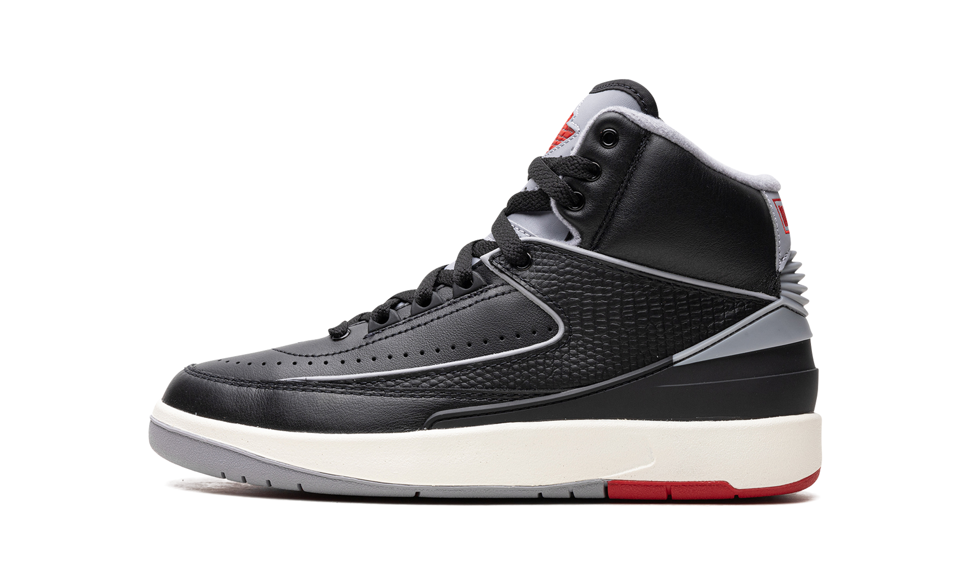 Jordan 2 Retro GS "Black Cement"