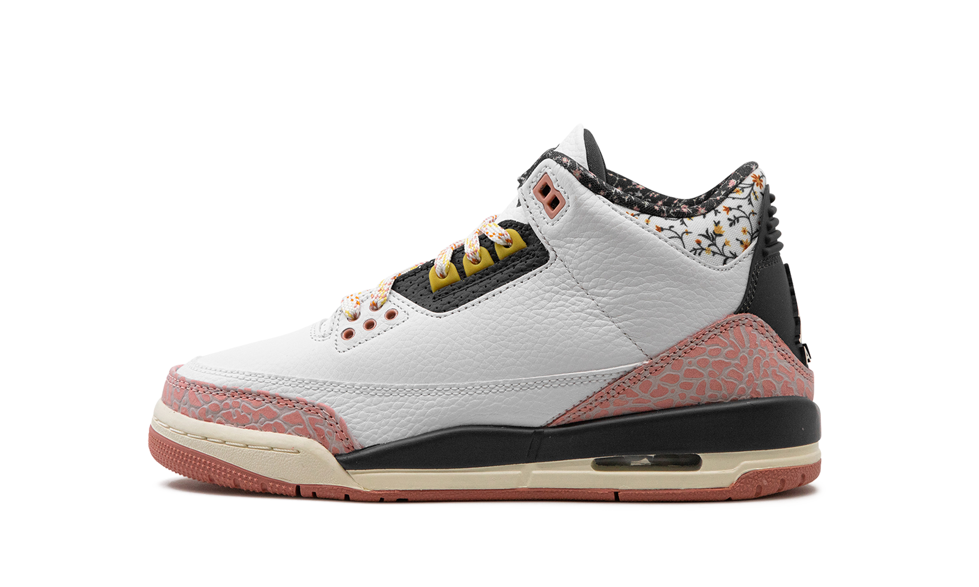 Jordan 3 GS "White/Red Stardust"