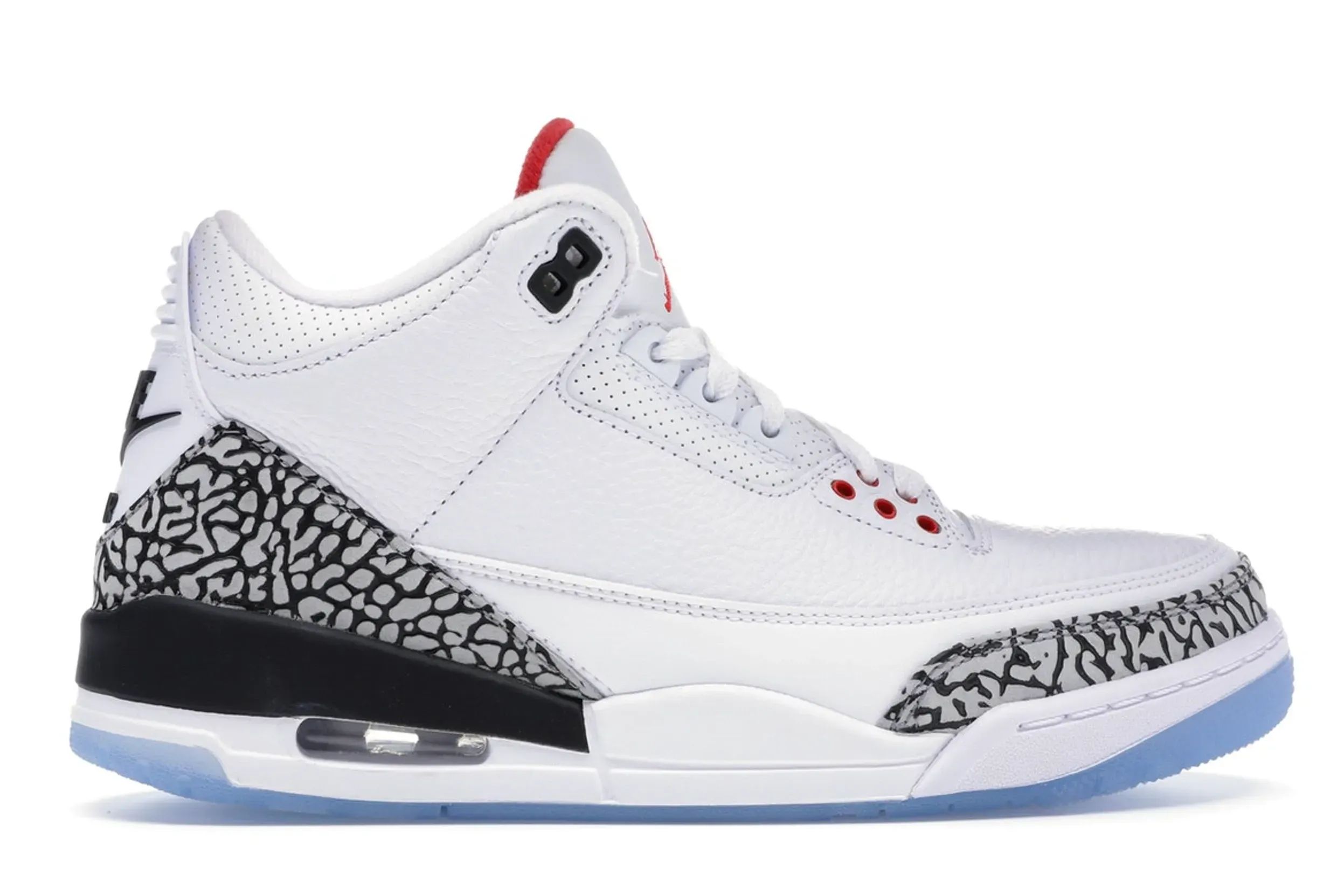 Jordan 3 Retro Free Throw Line White Cement Men Shoes