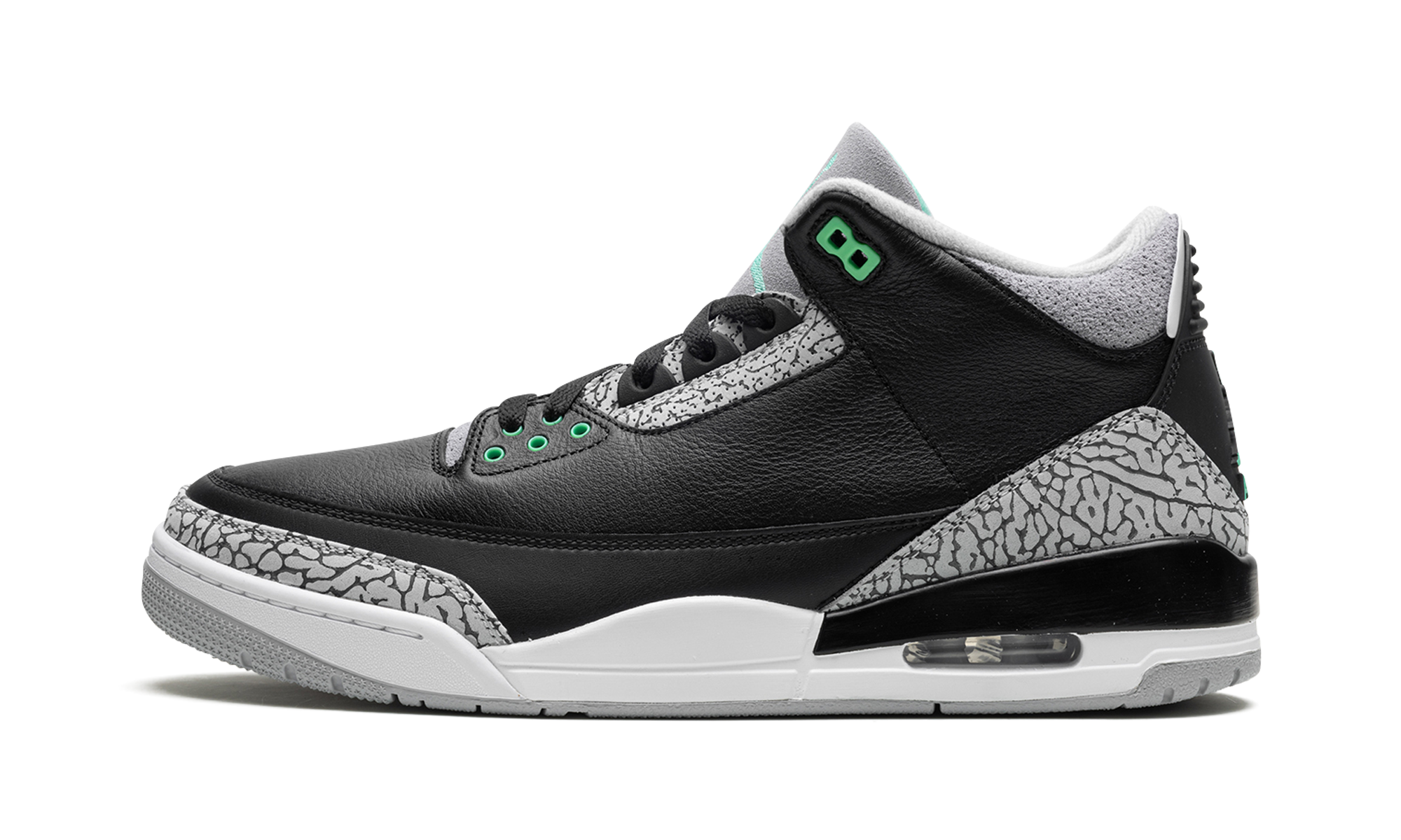Jordan 3 Retro "Green Glow"
