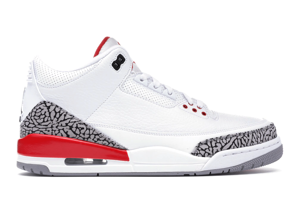 Jordan 3 Retro Hall Of Fame 136064-116 Men's Size 7 - 12 US