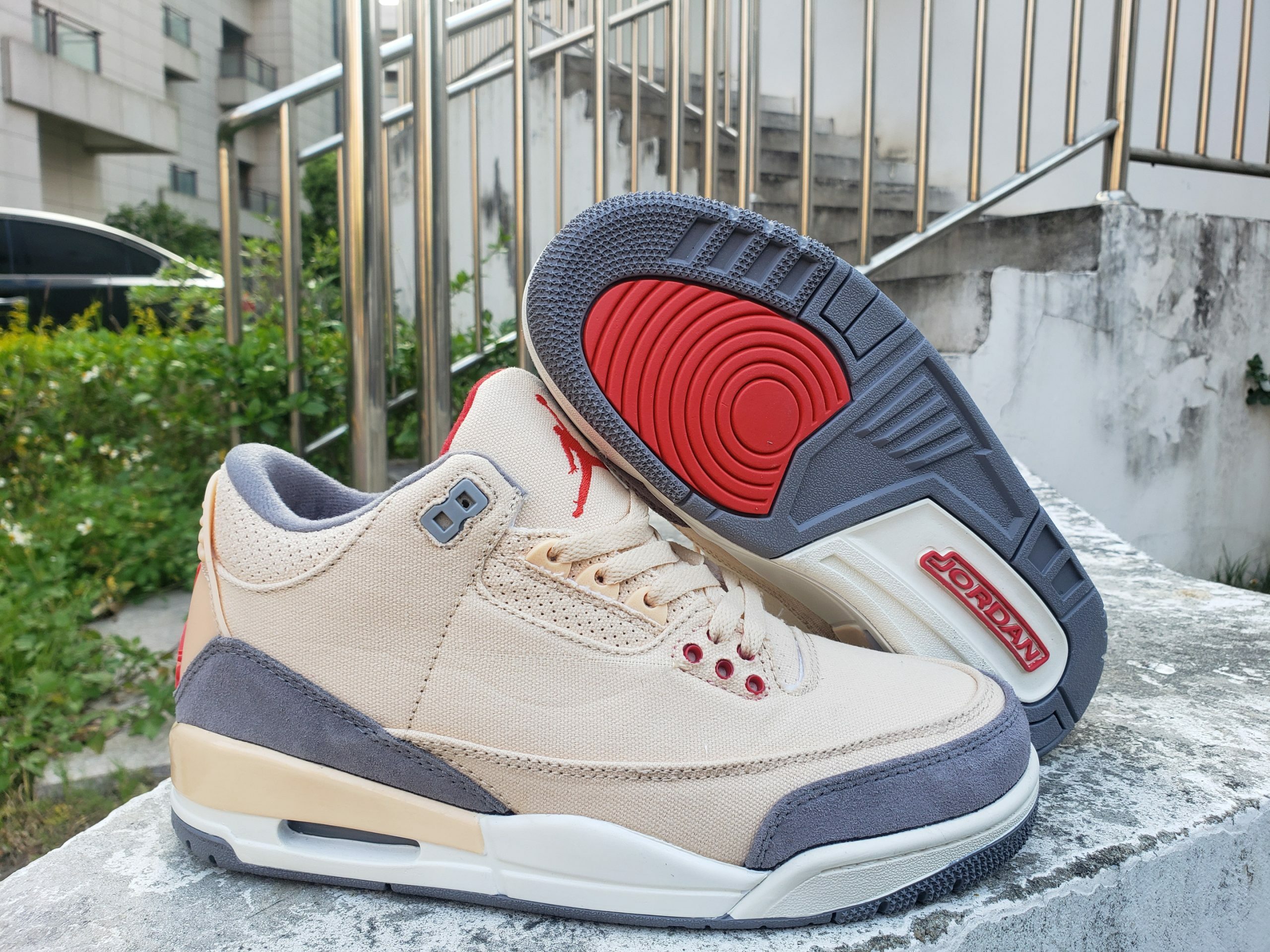 Jordan 3 Retro Muslin Men's Size 7 - 12 US