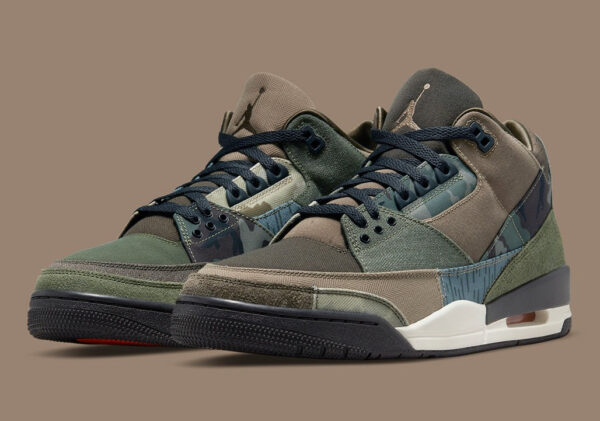 Jordan 3 Retro Patchwork Camo - Image 2