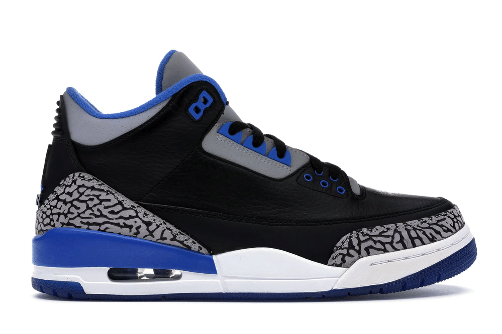 Jordan 3 Retro Sport Blue 136064-007 Men's Size 7 - 12 US