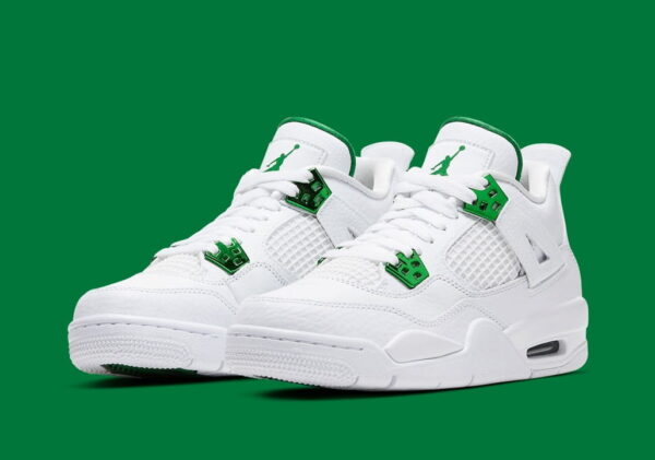 Jordan 4 Retro Golf Metallic Green - Image 4