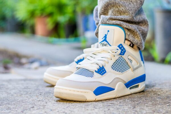 Jordan 4 Retro Golf Military Blue - Image 3