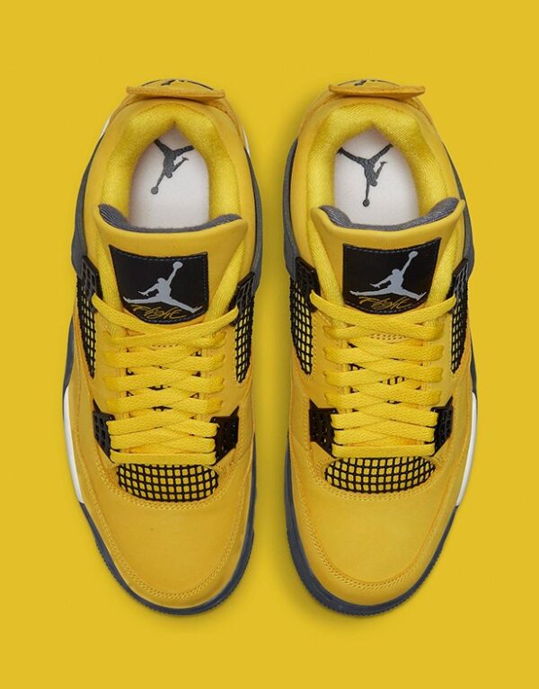 Jordan 4 Retro Lightning (2021) (GS) - Image 2