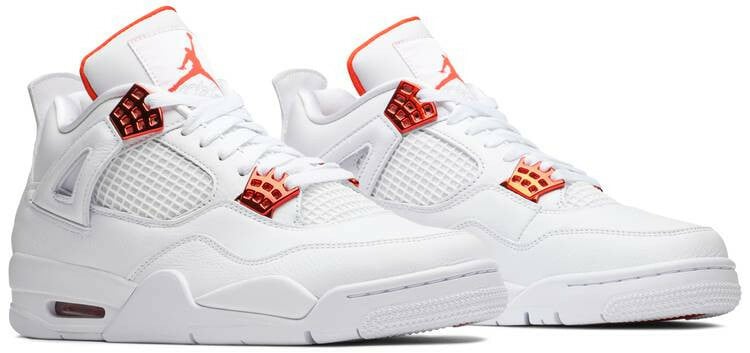 Jordan 4 Retro Metallic Team Orange CT8527-118 Men size 7 - 11 US