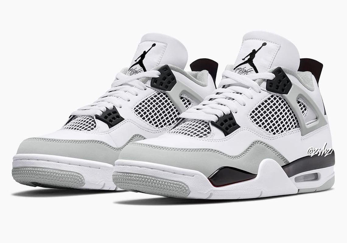 Jordan 4 Retro Military Black Men's Size US 6.6 - 11