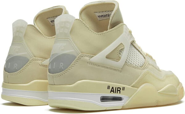 Jordan 4 Retro Off-White Sail (Women's) - Image 2
