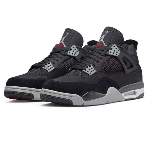 Jordan 4 Retro SE Black Canvas - Image 2