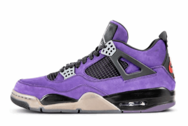 Jordan 4 Retro TraviScott Purple - Image 4