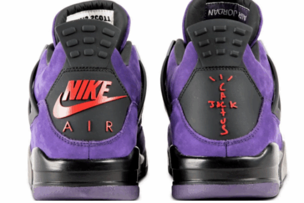 Jordan 4 Retro TraviScott Purple - Image 3