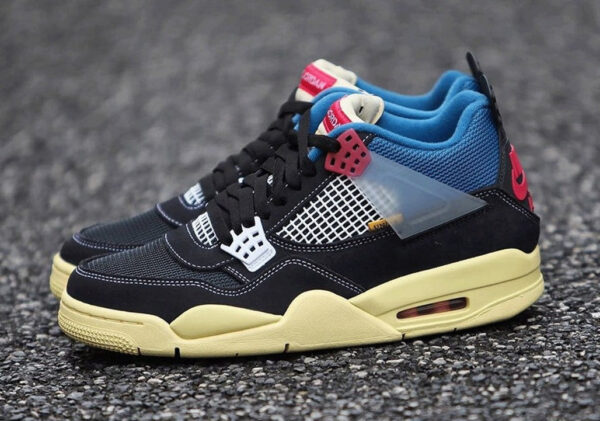 Jordan 4 Retro Union Off Noir - Image 3