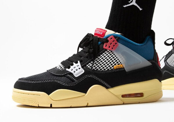 Jordan 4 Retro Union Off Noir - Image 4