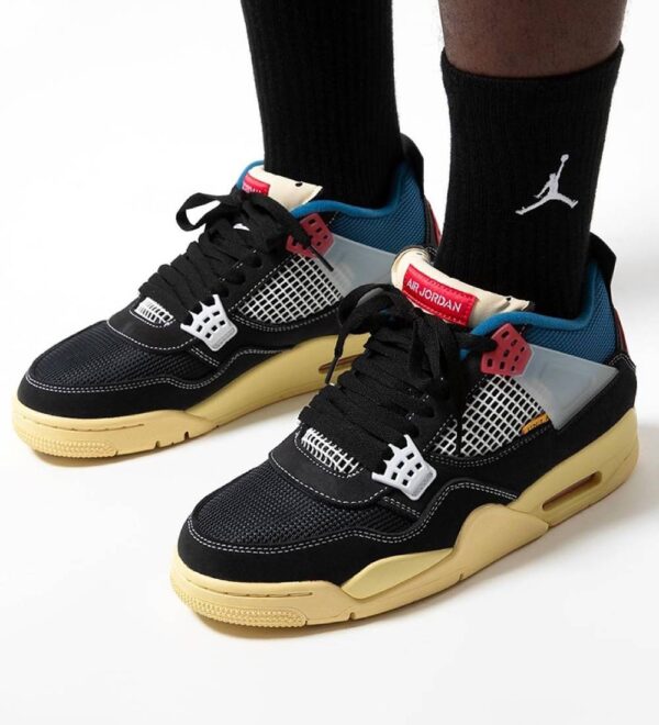 Jordan 4 Retro Union Off Noir - Image 2