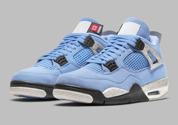 Jordan 4 Retro University Blue 2021 - Image 4
