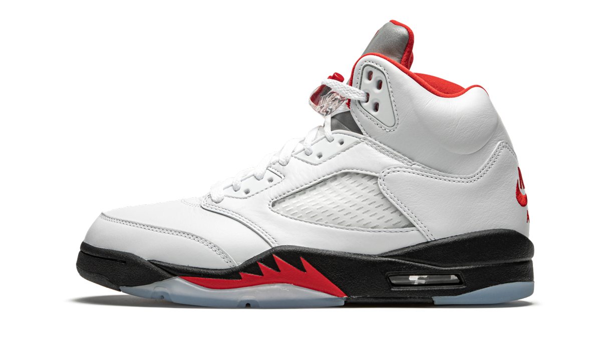 Jordan 5 Retro "Fire Red Silver Tongue 2020"