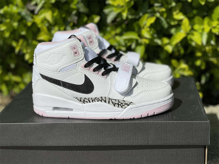 Jordan Legacy 312 White Black Pink Foam 